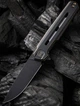 Ніж складаний Weknife Navo Flipper Knife Titanium Handle CPM-20CV Bronze & Black (WE22026-3) (763416248885) - зображення 10