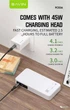Павербанк 20 000 мАч с быстрой зарядкой 65 Вт QC3.0, Power Bank для ноутбука повербанк с быстрой зарядкой и LED-дисплеем - изображение 8
