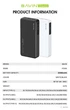 Павербанк 20 000 мАч с быстрой зарядкой 65 Вт QC3.0, Power Bank для ноутбука повербанк с быстрой зарядкой и LED-дисплеем - изображение 9