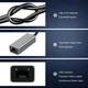Гигабитный USB LAN сетевой адаптер SUNROZ USB 3.0 - Ethernet LAN (1 Гбит/с) METAL Grey (A-487380) - изображение 8
