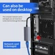 Гигабитный USB LAN сетевой адаптер SUNROZ USB 3.0 - Ethernet LAN (1 Гбит/с) METAL Grey (A-487380) - изображение 10