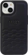 Etui Audi GT Synthetic Leather do Apple iPhone 15 Plus/14 Plus Black (AU-TPUPCIP15M-GT/D2-BK) - obraz 1