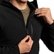 Флісова кофта Helikon Patriot Pro Fleece, Black, L - зображення 2