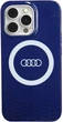 Панель Audi IML Big Logo MagSafe для Apple iPhone 13 Pro/13 Navy Blue (AU-IMLMIP13P-Q5/D2-BE) - зображення 1