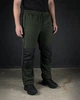 Костюм флісовий ultra soft urban з наколінниками 2XL, олива - изображение 11