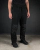 Костюм флісовий ultra soft urban з наколінниками XS, чорний - изображение 11