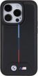 Панель BMW Quilted Tricolor для Apple iPhone 15 Pro Black (BMHCP15L22PVTK) - зображення 3