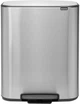 Бак для мусора Brabantia Bo Pedal Bin 60 л Матовый стальной (211324) - изображение 1