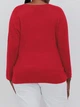Пуловер женский Tommy Hilfiger 279431509 0X Красный (1159847547) - изображение 2