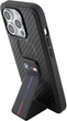 Панель BMW Grip Stand Smooth & Carbon для Apple iPhone 15 Pro Black (BMHCP15LGSPCCK) - зображення 2