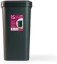 Ведро для мусора MBM HOME с крышкой Антрацит (BIN-04 15L ANTHRACITE) - изображение 11