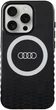 Etui Audi IML Big Logo MagSafe do Apple iPhone 15 Pro Black (AU-IMLMIP15P-Q5/D2-BK) - obraz 1