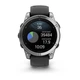 Смарт-годинник Garmin Fenix E 47mm Amoled Stainless Steel with Black Silicone Band (010-03025-02/00) - зображення 6