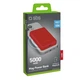Зовнішній акумулятор (павербанк) SBS Wireless Magnetic Power Bank 10W 5000 mAh Red (TEBB5000MAG1CR) - зображення 2