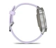 Смарт-годинник Garmin Venu 4 41 mm Silver with Periwinkle Silicone Band (010-03013-01) - изображение 4