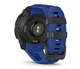 Смарт-годинник Garmin Instinct 3 45mm Amoled Black with Blue Band (010-02936-03) - зображення 4