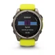 Смарт-годинник Garmin Fenix 8 51mm Solar Sapphire Titanium w. Amp Yellow/Graphite Silicone Band (010-02907-20/21) - зображення 3