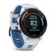 Смарт-годинник Garmin Forerunner 265 Black Bezel w. Whitestone Case and Whitestone/Tidal Blue S. Band (010-02810-01/11/51) - изображение 2