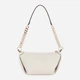 Сумка багет седло женская из искусственной кожи маленькая Guess BG877817IVO Бежевая (78124542166) - изображение 2