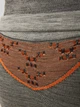 Комплект вовняної термобілизни чоловічої X-BIONIC Apani Merino 4.0 Set CL-WT06W23M+CL-WP05W23W B080 Grey/Orange S - зображення 8