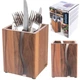 Blok na przybory kuchenne Orion RIVER Drewniany 10 x 10 x 13.5 cm (8592381195229) - obraz 4