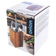 Blok na przybory kuchenne Orion RIVER Drewniany 10 x 10 x 13.5 cm (8592381195229) - obraz 5