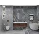 Мозаика Cersanit Conrad Graphite Mosaic Matt 29,8х29,8 см - изображение 3