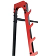 Многоуровневые стойки под штангу WCG Strong Man 500 с держателями для дисков (7 уровней, 220 кг, для жима и приседаний) - изображение 4