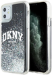 Etui DKNY Liquid Glitter Big Logo do Apple iPhone Xr/11 Black (3666339270650) - obraz 1