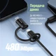 Адаптер-переходник ColorWay Lightning to USB-C Black (CW-AD-LC) - изображение 9