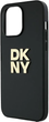 Панель DKNY Wrist Strap Stock Logo для Apple iPhone 14 Pro Black (3666339264710) - зображення 3