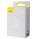 Зарядний пристрій Baseus Compact 10.5W (2 USB) white - зображення 4