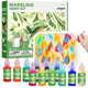 Набір для малювання на воді Jar Melo 12 кольорів Marbling Kit. Набір для марморування , ЕБРУ ( JA92606 ) - зображення 1