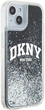 Etui DKNY Liquid Glitter Big Logo do Apple iPhone 13/14/15 Black (3666339270711) - obraz 4