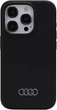 Etui Audi Silicone Case do Apple iPhone 15 Pro Max Black (AU-LSRIP15PM-Q3/D1-BK) - obraz 1