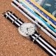 Ремешок для часов тактический MILTAT G10 Nato James Bond J10 Black & White 20 мм - изображение 2