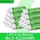 Перезаряджуваний літій-іонний акумулятор 1,5 В AA 4225 мВт·год Pujimax - изображение 6