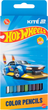 Карандаши цветные двусторонние Kite Hot Wheels 12 шт (HW25-054) - изображение 1