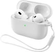 Чехол ArmorStandart Silicone Case with straps для Apple Airpods Pro 3 White (ARM88301) - изображение 1