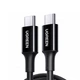 Кабель UGREEN US300 USB Type-C 100W 480 Мбит/с 1м Черный (80371) - изображение 1