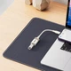 Переходник HOCO Crystal Lightning male to USB female 2.0 adapter UA39 |0,125m, 480Mbps, OTG| White-Gold - изображение 7