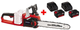 Пила цепная бесщеточная Einhell GE-LC 36/35 Li-Solo + зарядное устройство и 2 аккумулятора 18V 4,0 Ah SDRT_54501780, 4512042 (2 шт) - изображение 1
