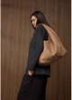 Женская сумка Хобо со съемным кошельком из экокожи SAMBAG Бежевая (38870371634) - изображение 2