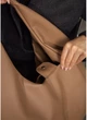 Женская сумка Хобо со съемным кошельком из экокожи SAMBAG Бежевая (38870371634) - изображение 5