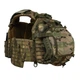 Плитоноска Warmor Gen.5 Pro Max (Мультикам) + 9 подсумков и встроенный штурмовой рюкзак с креплением для шлема - изображение 4