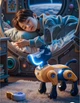 Интерактивная собака-робот на пульту управления Mecha Dog Yellow - изображение 3