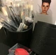 Набір пензлів для макіяжу Morphe X James Charles Sister Collection 34 Piece Brush Set w/ Sponge and Tub та спонж у тубусі (33 пензля та 1 спонж) - зображення 8