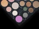 Палітра для обличчя та очей Smashbox Cosmic Celebration Star Power Face and Eye Shadow Palette (15 тіней та 5 пудр) - зображення 7