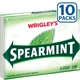 Жевательная резинка WRIGLEY'S Spearmint Chewing Gum 10 упаковок по 15 пластинок - изображение 3