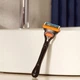 Бритва мужская Gillette Fusion 5 с триммером (1 станок 1 картридж) - изображение 3